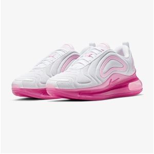 🌸Nike Air Max 720 White Pink Rise Fuchsia🌸